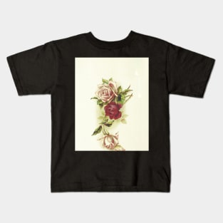 Painted Roses - Nature Inspired Kids T-Shirt